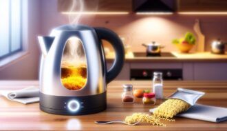 making maggi in kettle