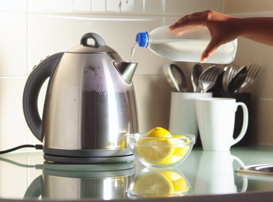 how to remove limescale in kettle