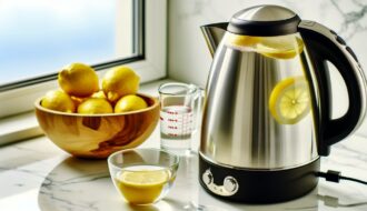 natural descaling method for electric kettle