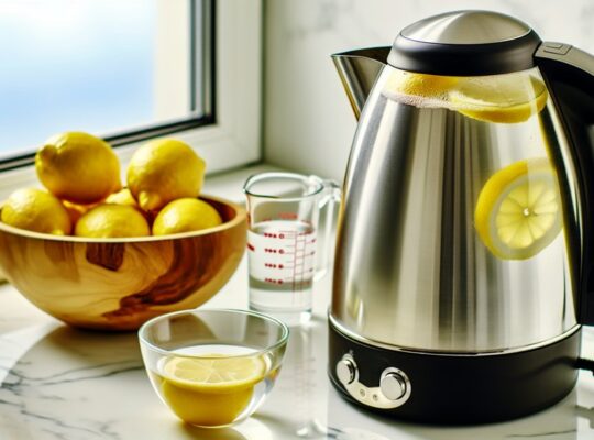 natural descaling method for electric kettle