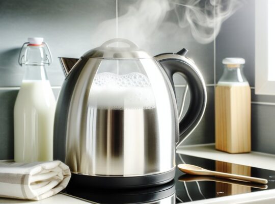 safety of boiling milk daily in electric kettle