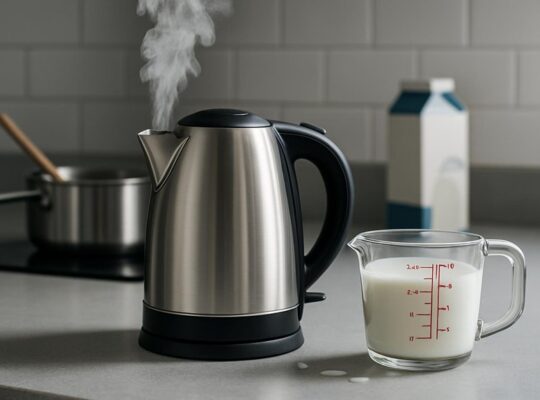 boil milk in kettle pros risks
