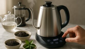 electric kettle feature considerations for beverages