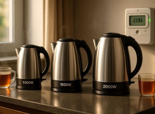 electric kettle power consumption comparison